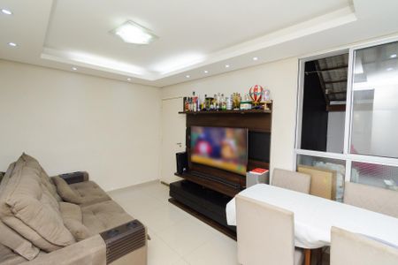 Sala de apartamento à venda com 2 quartos, 53m² em Santa Maria, Contagem