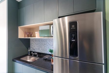 Studio à venda com 20m², 1 quarto e sem vaga Studio à venda com 20m², 1 quarto e sem vagaCozinha