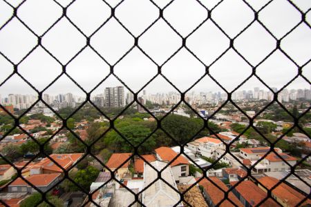 Vista da Varanda da Sala de apartamento à venda com 4 quartos, 130m² em Indianópolis, São Paulo