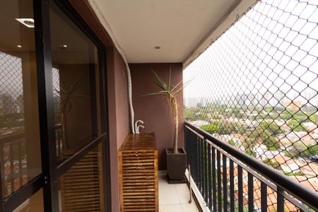 Varanda da Sala de apartamento à venda com 4 quartos, 130m² em Indianópolis, São Paulo