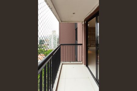 Varanda da Sala de apartamento à venda com 4 quartos, 130m² em Indianópolis, São Paulo