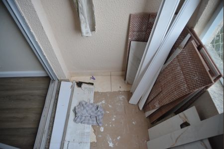 Varanda da Sala de apartamento para alugar com 2 quartos, 51m² em Utinga, Santo André