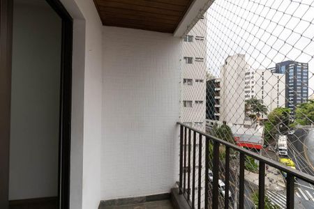 Varanda da Sala de apartamento à venda com 1 quarto, 56m² em Aclimação, São Paulo