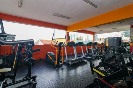Apartamento para alugar com 56m², 3 quartos e 1 vaga Apartamento para alugar com 56m², 3 quartos e 1 vagaÁrea comum - Academia