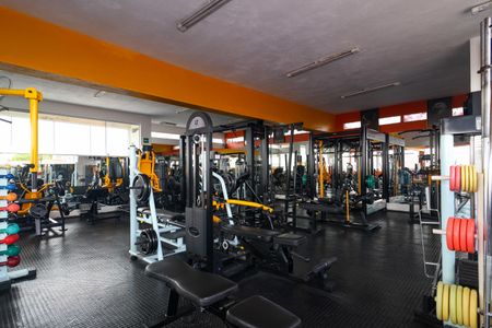 Apartamento para alugar com 56m², 3 quartos e 1 vaga Apartamento para alugar com 56m², 3 quartos e 1 vagaÁrea comum - Academia