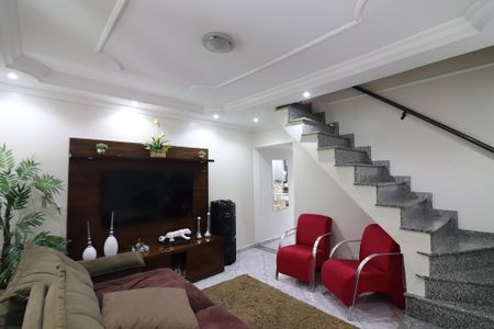 Sala de casa para alugar com 4 quartos, 309m² em Bairro dos Casa, São Bernardo do Campo