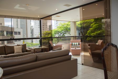 Sala de apartamento à venda com 4 quartos, 309m² em Anchieta, Belo Horizonte