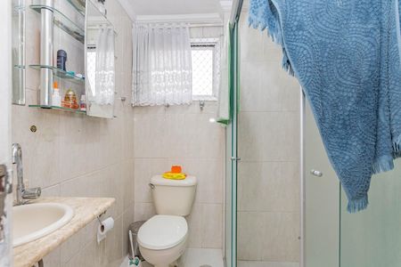Banheiro de apartamento à venda com 2 quartos, 61m² em Vila Gumercindo, São Paulo