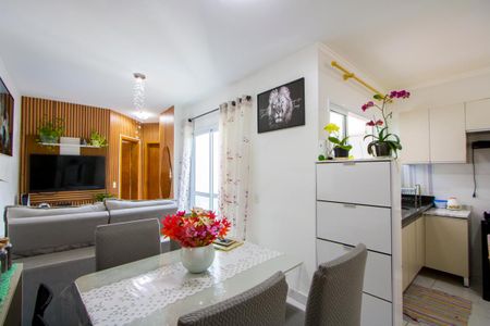 Sala de apartamento à venda com 2 quartos, 43m² em Jardim Cambui, Santo André