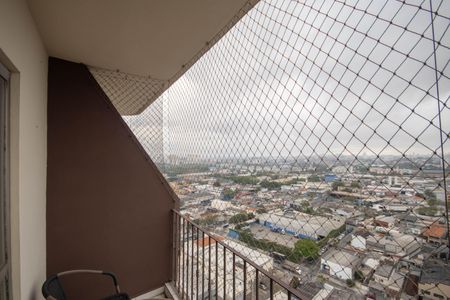 Varanda da Sala de apartamento à venda com 3 quartos, 90m² em Parque Novo Mundo, São Paulo