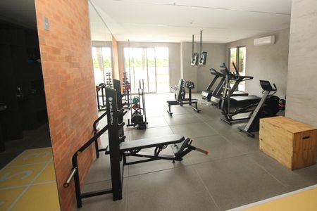 Studio à venda com 37m², 1 quarto e 1 vaga Studio à venda com 37m², 1 quarto e 1 vagaÁrea comum - Academia