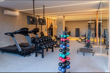 Studio à venda com 37m², 1 quarto e 1 vaga Studio à venda com 37m², 1 quarto e 1 vagaÁrea comum - Academia