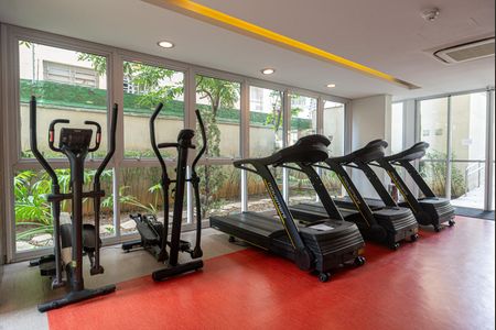 Apartamento para alugar com 76m², 1 quarto e 1 vaga Apartamento para alugar com 76m², 1 quarto e 1 vagaÁrea comum - Academia