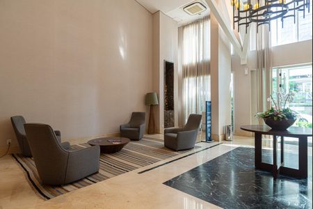 Apartamento para alugar com 76m², 1 quarto e 1 vaga Apartamento para alugar com 76m², 1 quarto e 1 vagaÁrea comum - Hall Social/Recepção