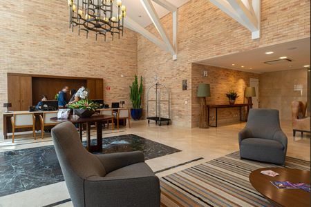 Apartamento para alugar com 76m², 1 quarto e 1 vaga Apartamento para alugar com 76m², 1 quarto e 1 vagaÁrea comum - Hall Social/Recepção