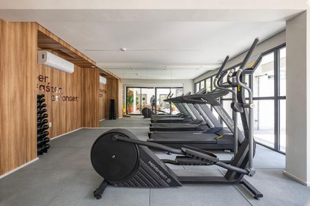 Studio à venda com 28m², 1 quarto e sem vaga Studio à venda com 28m², 1 quarto e sem vagaAcademia