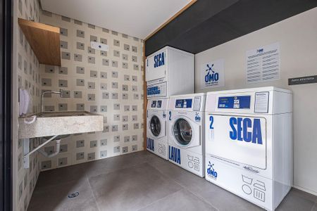 Studio à venda com 28m², 1 quarto e sem vaga Studio à venda com 28m², 1 quarto e sem vagaLavanderia
