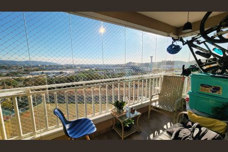 Varanda de apartamento à venda com 2 quartos, 83m² em Engordadouro, Jundiaí