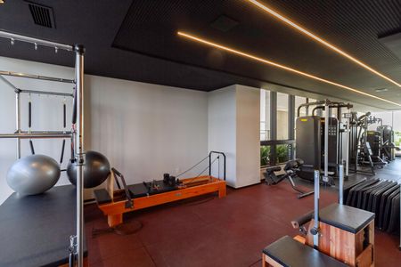 Apartamento à venda com 44m², 1 quarto e 1 vaga Apartamento à venda com 44m², 1 quarto e 1 vagaÁrea comum - Academia