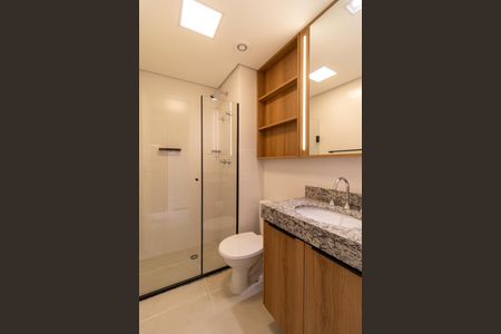 Banheiro Social de apartamento para alugar com 1 quarto, 24m² em Perdizes, São Paulo