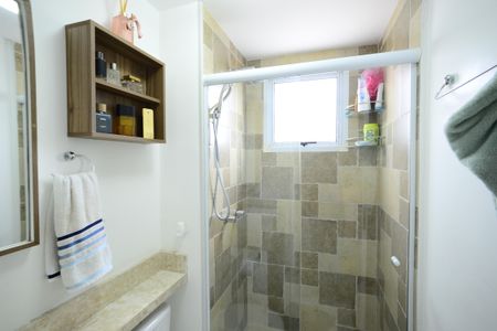 Apartamento à venda com 68m², 3 quartos e 2 vagasBanheiro da Suíte