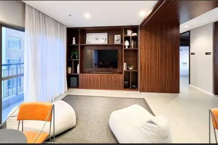 Área comum de apartamento para alugar com 1 quarto, 21m² em Indianópolis, São Paulo