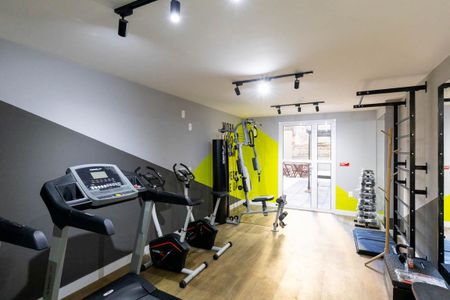 Studio à venda com 35m², 1 quarto e sem vaga Studio à venda com 35m², 1 quarto e sem vagaÁrea comum - Academia