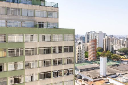 Vista da Sala de apartamento à venda com 1 quarto, 55m² em Consolação, São Paulo