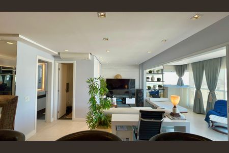 Apartamento para alugar com 84m², 1 quarto e 2 vagasSala