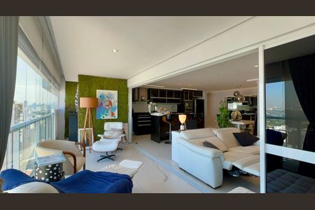 Apartamento à venda com 90m², 1 quarto e 2 vagas Apartamento à venda com 90m², 1 quarto e 2 vagasVaranda da Sala de Jantar