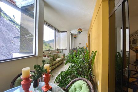 Varanda sala de apartamento à venda com 2 quartos, 70m² em Copacabana, Rio de Janeiro