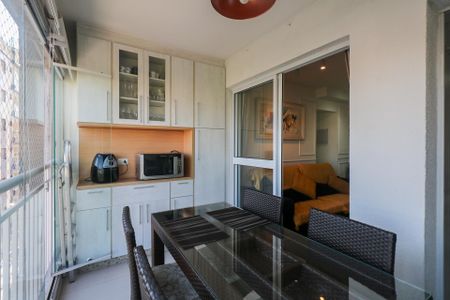 Varanda Gourmet de apartamento à venda com 2 quartos, 64m² em Santa Maria, São Caetano do Sul