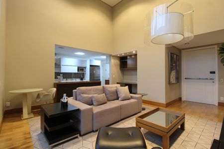 Apartamento para alugar com 134m², 2 quartos e 2 vagasSala