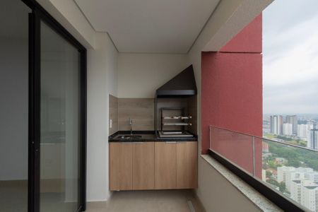Varanda da Sala de apartamento para alugar com 1 quarto, 60m² em Parque Campolim, Sorocaba