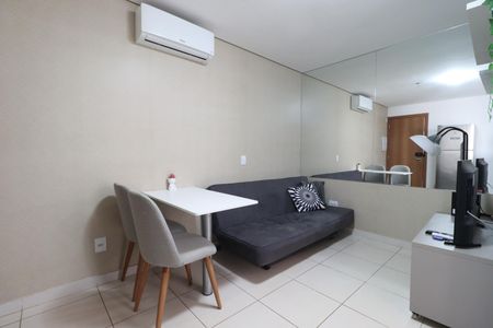 Sala de apartamento para alugar com 1 quarto, 33m² em Jardim Nova Alianca, Ribeirão Preto