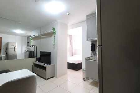 Sala de apartamento para alugar com 1 quarto, 33m² em Jardim Nova Alianca, Ribeirão Preto