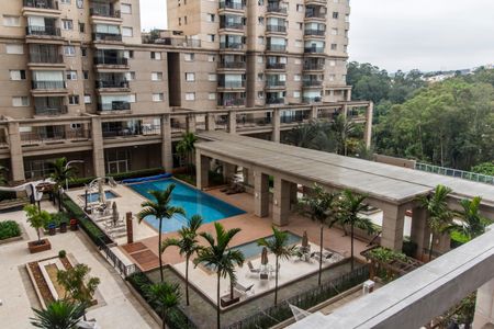 Vista da Varanda de apartamento à venda com 1 quarto, 52m² em Alphaville Conde Ii, Barueri