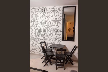 Sala de jantar de apartamento para alugar com 2 quartos, 45m² em Recreio dos Bandeirantes, Rio de Janeiro