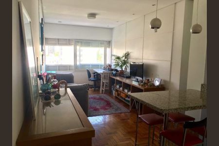 Apartamento à venda com 55m², 1 quarto e sem vagaSala