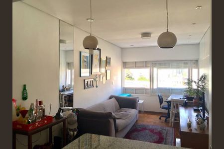 Sala de apartamento à venda com 1 quarto, 55m² em Vila Buarque, São Paulo