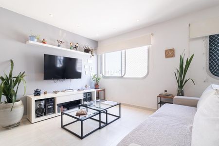 Sala de apartamento para alugar com 2 quartos, 88m² em Indianópolis, São Paulo