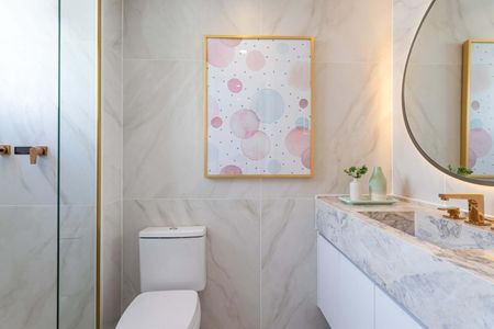 Apartamento à venda com 136m², 3 quartos e 2 vagas Apartamento à venda com 136m², 3 quartos e 2 vagasbanheiro da Suite 2