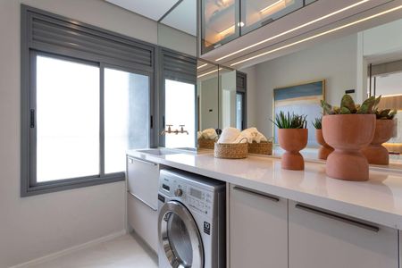 Apartamento à venda com 136m², 3 quartos e 2 vagas Apartamento à venda com 136m², 3 quartos e 2 vagasLavanderia