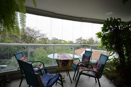 Varanda da Sala de apartamento à venda com 3 quartos, 118m² em Vila Mariana, São Paulo