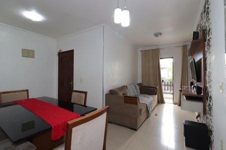 Sala de apartamento à venda com 3 quartos, 85m² em Parque Oratório, Santo André