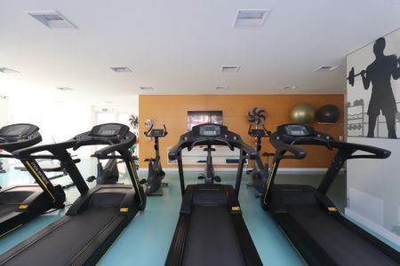 Apartamento para alugar com 105m², 2 quartos e 2 vagasÁrea comum - Academia