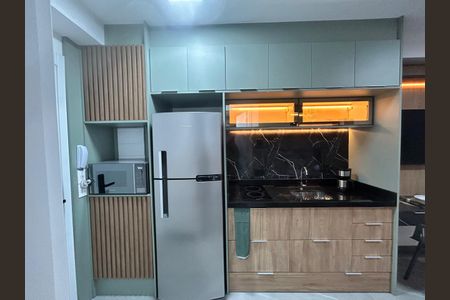 Studio à venda com 25m², 1 quarto e sem vagaCozinha