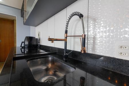 Sala/Cozinha de apartamento para alugar com 1 quarto, 34m² em Cidade Mãe do Céu, São Paulo