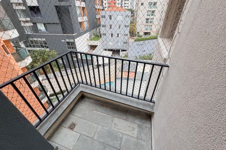 Varanda da Sala de apartamento para alugar com 2 quartos, 77m² em Vila Mariana, São Paulo