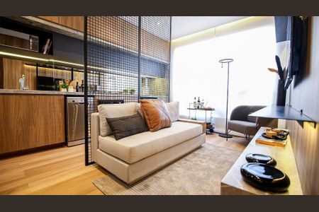 Foto 02 de apartamento à venda com 1 quarto, 35m² em Ferreira, São Paulo